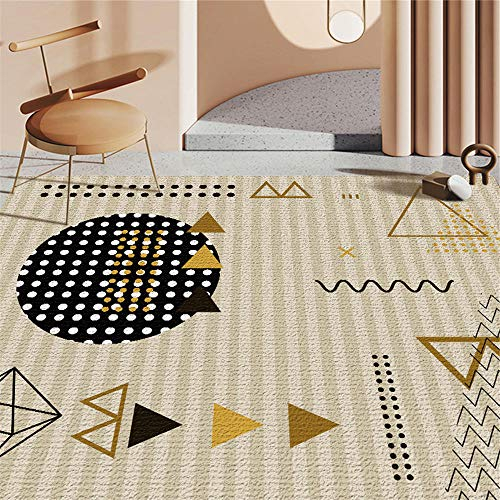 Teppich Auslegware Farbmuster Kinderzimmer Wohnzimmer weichen Joop Jungen Jugendzimmer grau 140X200CM