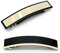 Chingde Klassische haarspange, Rechteckige Haarspangen Automatische Haarspangen Haarnadeln Haarspangen Clips für Frauen Haarschmuck, (Schwarz und Weiß)