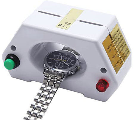 DAUERHAFT Armbanduhr Entmagnetisierer, Korrigieren Sie die Uhrzeit entmagnetisieren Ihre mechanischen Uhren, Geeignet für verschiedene Uhrentypen, für Watchmakers