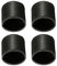 JJSCHMRC Rubber Leg Tips, Chair Floor Protector, Furniture Hardware Leg Caps Replacement Tips Multipurpose Feet, Ferrules End Caps (size:22mm, 4pcs)