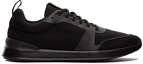 Clarks Lt Lace, Zapatillas Hombre, Tejido Negro, 44.5 EU