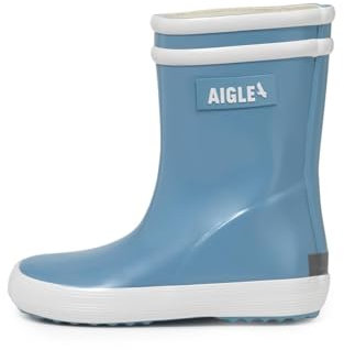 Aigle Baby Flac 2, Stivali da Pioggia, Unisex - Bambini e ragazzi, Blu (Ciel), 20 EU