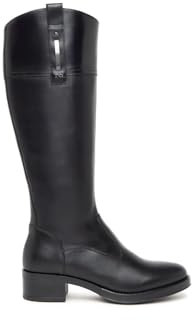 Nero Giardini I411800D Stivali Donna in Pelle - Nero 37