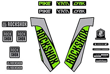 Adesivi compatibili con forcella bici Rock Shox Pike Yari Lyrik 2016-29''