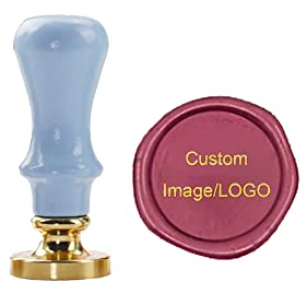 Wachssiegel Stempel Personalisiert Stempel Initialen/buchstaben/Name/Logo Hochzeit Siegelstempel Siegellack Stempel Ideal für Hochzeiten Partys Dekorationen Einladungen Umschläge Geschenkverpackungen