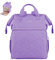 Leudes Stricktasche Rucksack, Garnaufbewahrung, Organizer, große Häkeltasche, Tragetasche, Muttertagsgeschenk, Garnhalter für Projekte, Stricknadeln, Häkelnadeln und anderes Zubehör (lila)