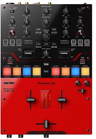 Pioneer DJ DJM-S5 2-Kanal-Mixer für Serato DJ