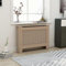 Cache Radiateur, Couverture Radiateur Couvre Radiateur Cache-radiateur 112x19x81 cm MDF
