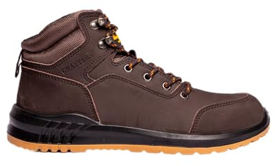 Grafters M513B Unisex Safety Boots Brown