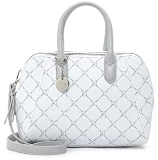 Tamaris Anastasia Classic Bowling Bag White/Grey