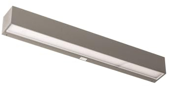 Arcchio LED Wandleuchte außen Lengo (Modern) in Alu aus Aluminium (1 flammig,) - Außenwandleuchten Wandlampe Led Außenlampe Outdoor für Außenwand/Hauswand Haus Terrasse & Balkon