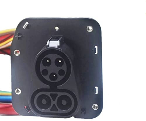 CCS 1 Socket 150A mit 1 Meter Kabel EVSE COMBO CCS 1 SOCKET for Elektroautozubehör COMBO 1 CCS 1 EV-Ladeanschluss (Color : 200A With 1M Cable)