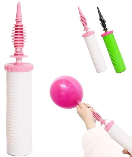 Balloon Pump Hand Manual Inflator, Balloons Manual Pump Blower Pump suitable for Party Decoration Ballons Arch Kit Balloon Garland Foil & Confetti Balloon
