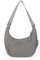 HiTotes Borsa a mezzaluna in nylon borsa per gnocchi borsa a tracolla per donna borsa a mezza luna borsa hobo borsa a tracolla in nylon borsa a tracolla, 01-grigio, 34cm