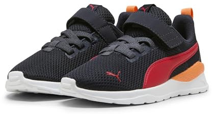 PUMA Kinder Anzarun Lite Sneakers 26, New Navy for All Time Red Orange Glo Blue