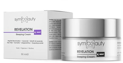 REVELATION® Anti-Falten-Nachtcreme für das Gesicht [klinisch getestet] Anti-Falten-Augencreme mit Ceramiden, Peptiden, Sheabutter, Teebaum, Lavendel – revitalisierte Gesichtscreme für die Nacht – 50