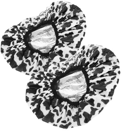 DECORNIJIA 2 Pcs Foil Cap-her Said Cap-hating Hilding Hair Mask Mask Double Couche Bouchage Étanche Pour Les Cheveux Longs Durables Et Pratiques Pour La Maison Spa Et Hair Coloring