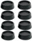 SHINEOFI 8Pcs Non Slip Washing Machine Rubber Feet Pads Vibration Isolation Mat for Noise Reduction Load Bearing Support Wear Resistant Design for Home