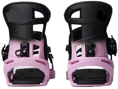 VMDVBNA Fixations Snowboard Fixations de Snowboard en Plein air for Femmes et Hommes, Solides, TPE, Sport de Neige, Support de Planche Unique Froid, Fixation de Snowboard Stable, Hiver(M)