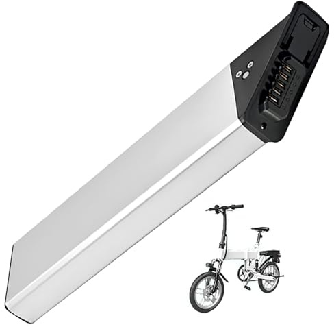 Ebike Akku 48V 10.4Ah 12.8Ah 14Ah, Zusammenklappbare Eingebaute Elektrofahrrad 48V 10.4Ah 12.8Ah 14Ah Batterie eingebauter BMS für 1000W 800W 750W 500W 350W 200W Fahrrad Motor 48V 10.4Ah,468mm