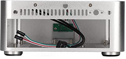 CFTGIW Desktop Computer -Hülle Gute Wärme Dissipation Exquisite Kompakte HTPC -Hülle für Heimvideo Computer Sandstrahl Der Prozess Hat C Desktop CASEDESKTOP Casemini Itx Caseitx