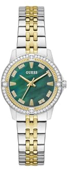GUESS Damen Uhr Armbanduhr Colette Edelstahl