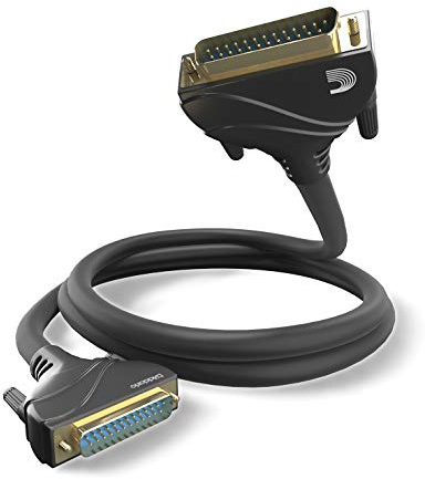 Planet Waves PW-DB25MM-25 - Cable de interfaz digital (7.6 m)