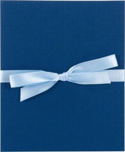 Einsteckalbum Leporello blau