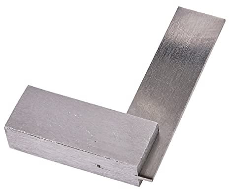 Amtech - Engineer s Square, Hardened & tempered steel, Polished for fine marking and checks, For intricate layout, 50 mm / 2 in