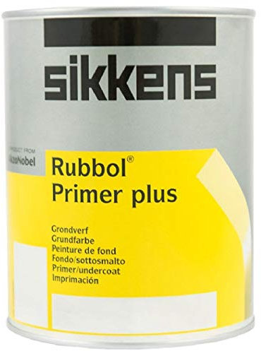 Sikkens Rubbol Primer Plus Paint - 5 Litre - White