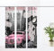 gardinen-for-life Flächenvorhang Pink-Car - 3er - Serie, Set 3tlg, Jew. Gr.60x260 cm