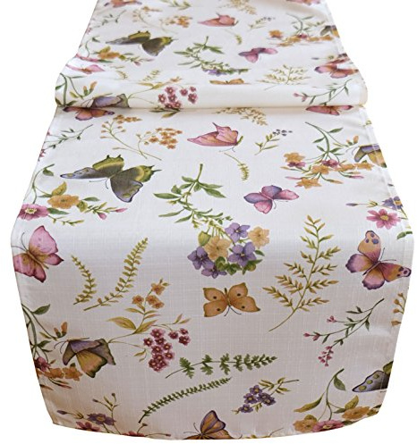 Raebel Tischläufer - Textildruck Motiv Schmetterling (40/140 cm)