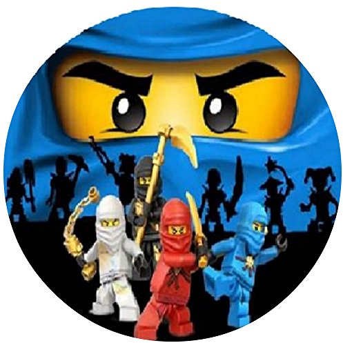 Tortenaufleger Tortenfoto Aufleger Foto Bild kompatibel mit Ninjago (18) rund ca. 20 cm *NEU*OVP*
