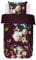 ESSENZA Bettwäsche Fleur Burgundy Satin Blumen Blüten Geblümt Wendedesign Baumwolle, Größe:155 cm x 220 cm