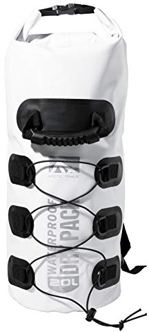 Franklin Sports Arctic Trails wasserdichter Rucksack mit Bungee-Gurten – Kajak – Camping – Wandern – Bootfahren – Strand – Angeln – schwimmend – Meer – Ozean 20 l/30 l – strapazierfähig – leicht