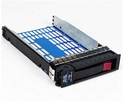 DBTLAP 3.5 SATA SAS HDD Tray Caddy Kompatible für HP Proliant ML350 ML370 DL380 G6 G5 373211-001