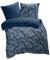 ETÉREA Microfaser Bettwäsche 200x220cm + 2X 80x80cm - Ganzjahresbettwäsche Bettbezug Paisley Life - Bettwäsche Set 200x220cm Bettbezug + 80x80cm Kissenbezug Microfaser 3teilig - Made in Green - Blau