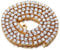 Goldkette Herren Iced Out,3MM Herren Tennis Kette Halsband Halskette 30In(75cm) in 18kt Echt Vergoldet,Volle Cz Diamant Schnitt Zinken-Set,Geschenk für Ihn