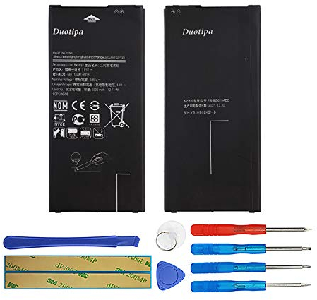 Duotipa Batterie de rechange EB-BG610ABE compatible avec Samsung Galaxy J4+ J4 Plus SM-J415F J6+ J6 Plus SM-J610F avec outils
