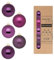 Weihnachtsbaumkugeln-Inge Glas-Purple Deluxe-Lila-6cm-20 Stück
