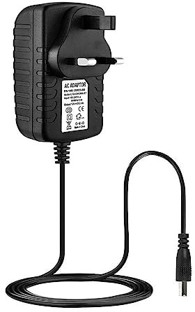 AC Adapter 12V 2A UK Power Supply Adapter, AC to DC Power Supply Adapter Converter, AC/DC Converter Adapter Driver Transformer for Led Strips Lights, LCD, Router, Security Camera
