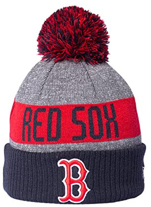 New Era MLB Boston Red Sox Color Stripe Beanie Sport Knit