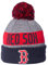 New Era MLB Boston Red Sox Color Stripe Beanie Sport Knit