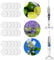 Aolleteau 30 Pack Replacement Steam Mop Scent Discs Compatible with Bissell Powerfresh and Symphony Series, Fits Model 1940, 1806, 1132