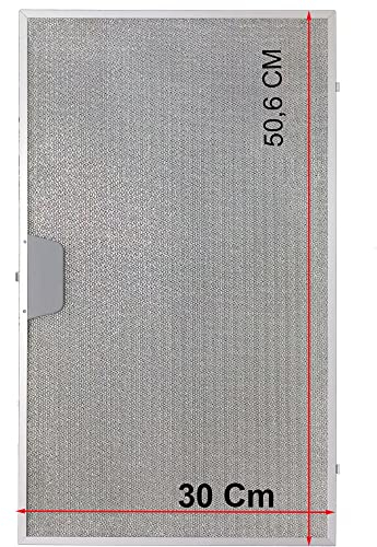 JCSPARES® -Filtro In Metallo Alluminio 300 x 506 mm Per Cappa Cucina Compatibile Con Franke Ed Ulteriori