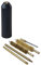 ARMERIAONLINE SINCE 1999 Kit Pulizia Calibro 9x21 Armi Corte e cal a Salve 9mm 9x21 con scovoli Pistola tascabile Dimensione : 38-357
