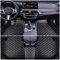 Auto Fußmatten für BMW 5 Series F10 F11 F07 2010-2013 Allwetter Fussmatten Set Zubehör Fußmatte,Schwarz-Beige