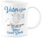 FunTasstic Tasse Vater und Sohn - ein Herz und eine Seele - für Vatertag Kaffeebecher beidseitig bedruckt Büro, Farbe:weiss, Größe:330 ml