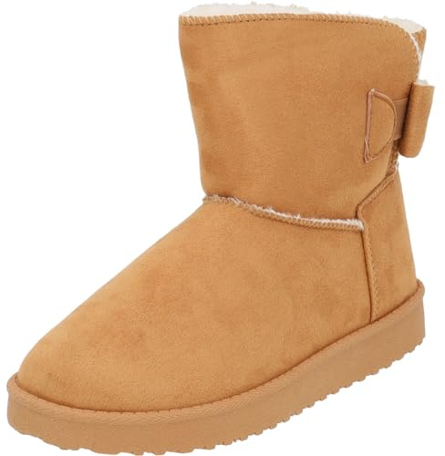 Palado Damen Winterstiefel Yesrona - bequeme Ankle-Boots - warm gefütterte Boots - modische Stiefel