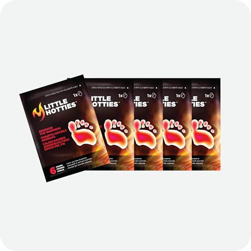 Little Hotties Toe Warmers - 5 Ct Adhesive Foot Warmers for Cold Weather Comfort